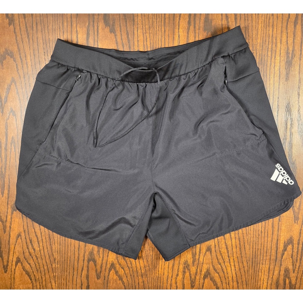 Adidas D4T Design for Training Shorts Mens XL Black 7 Inseam HA6364 Gym Workout
